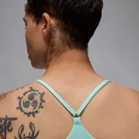 Nike Jordan Sport Indy женская Light Support Sports Bra цвет зеленый