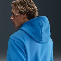 Nike Club чоловічі Pullover Fleece Толстовка з капюшоном блакитний