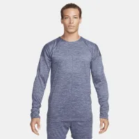 Nike Yoga мужские Dri-FIT Crew Top синий