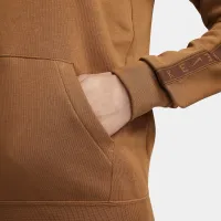 Nike Sportswear Essential жіноча Fleece Толстовка з капюшоном колір коричневий
