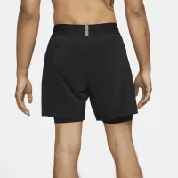 Nike Yoga мужские 2-in-1 шорты цвет черный