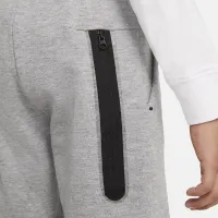 Nike Sportswear Tech Fleece Little детские шорты цвет серый