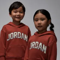 Nike Jordan Little детские Gift Giving Mountain Pullover Толстовка с капюшоном цвет красный