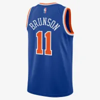 Jalen Brunson New York Knicks 2024/25 Icon Edition Big дитячі Nike NBA Swingman Jersey блакитний