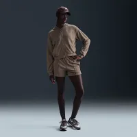 Nike Sportswear Chill Terry женская Loose Full-Zip French Terry Толстовка с капюшоном цвет коричневый