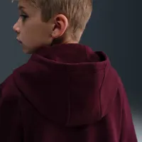 Nike Kylian Mbappé Little Kids 'Fleece Pullover Толстовка с капюшоном and Pants набор цвет красный