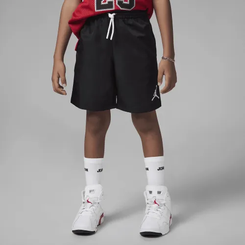 Nike Jordan Jumpman Little дитячі Woven Play шорти колір чорний