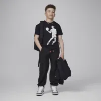 Nike Air Jordan Big детские Dots Graphic футболка цвет черный