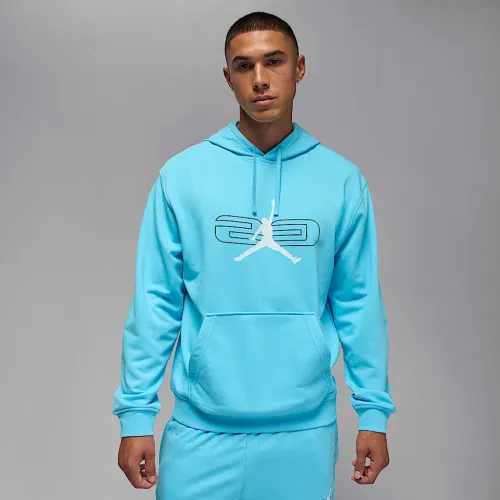 Nike Jordan Sport Crossover чоловічі Fleece Pullover Толстовка з капюшоном блакитний