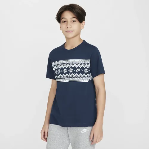 Nike Sportswear Big дитячі футболка блакитний