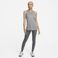 Nike Dri-FIT жіноча тренувальні Tank колір чорний