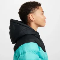 Liverpool FC Big дитячі Nike Soccer Synthetic-Fill Hooded Куртка колір чорний