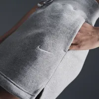 Nike Sportswear Phoenix Fleece женская Slim Mini юбка цвет серый