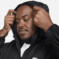 Nike Windrunner мужские Anorak Куртка цвет черный