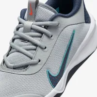 Nike Omni Multi-Court Big детские Indoor Court Кроссовки цвет серый