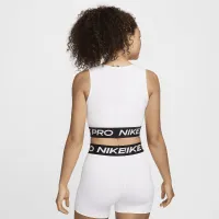 Nike Pro жіноча Dri-FIT Cropped Tank Top колір білий