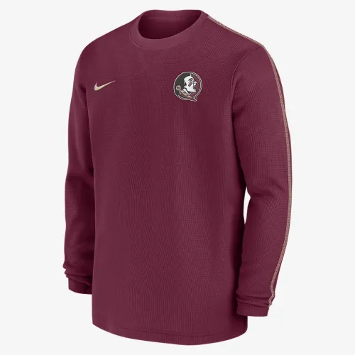 Florida State Seminoles Sideline Coach мужские Nike College Long-Sleeve Top цвет красный