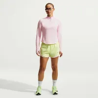 Nike Tempo женская Dri-FIT Mid-Rise Brief-Lined Running шорты Yellow