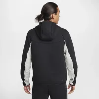 Nike Tech мужские Full-Zip Windrunner Толстовка с капюшоном цвет черный