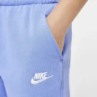 Nike Sportswear Club Fleece Big детские Open-Hem Pants синий