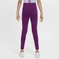 Nike Dri-FIT One Big дитячі (Girls') лосіни колір фіолетовий