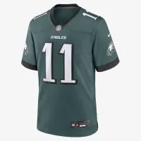 A.J. цвет коричневый Philadelphia Eagles мужские Nike NFL Game Jersey цвет зеленый