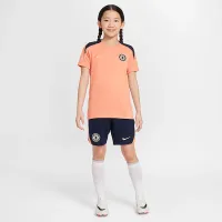 Chelsea FC Strike Special Edition Big детские Nike Dri-FIT Soccer Short-Sleeve Knit Top Orange