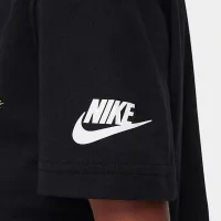 Nike Little детские Metallic Futura футболка цвет черный