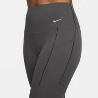 Nike Universa жіноча Medium-Support З високою талією 7/8 лосіни з кишенямиколір коричневий