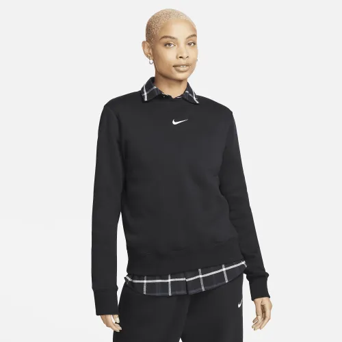 Nike Sportswear Phoenix Fleece женская Crew-Neck Sweatshirt Black