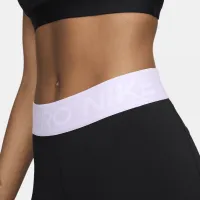 Nike Pro жіноча Mid-Rise Mesh-Paneled лосіни колір чорний