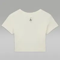 Nike Jordan x Travis Scott женская Slim футболка цвет белый