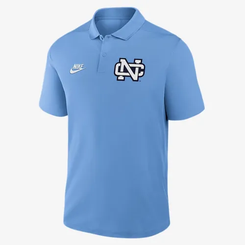 North Carolina Tar Heels Primetime Victory Legacy Vault Logo мужские Nike Dri-FIT College Polo синий