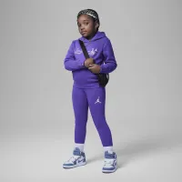 Nike Jordan Take Flight лосины набор Little Kids 2-Piece набор цвет фиолетовый