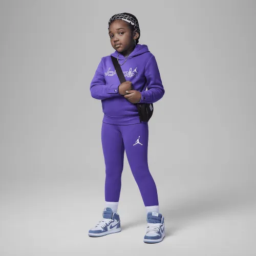 Nike Jordan Take Flight лосіни комплект Little Kids 2-Piece комплект колір фіолетовий