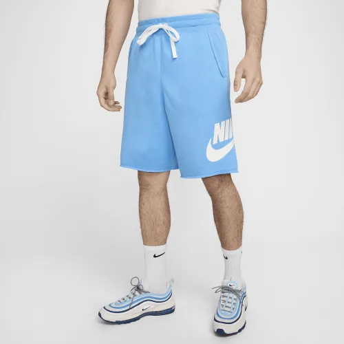 Nike Club Alumni чоловічі French Terry шорти блакитний