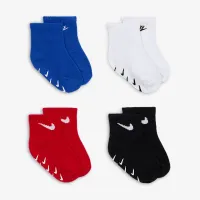 Nike Baby (3-6M) Logo Gripper носки (4 пары) синий