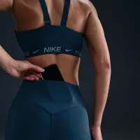 Nike Universa женская Medium-Support С высокой Талией 7/8 лосины с карманамисиний