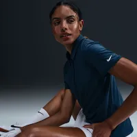 Nike Victory жіноча Dri-FIT Short-Sleeve для гольфу Polo блакитний