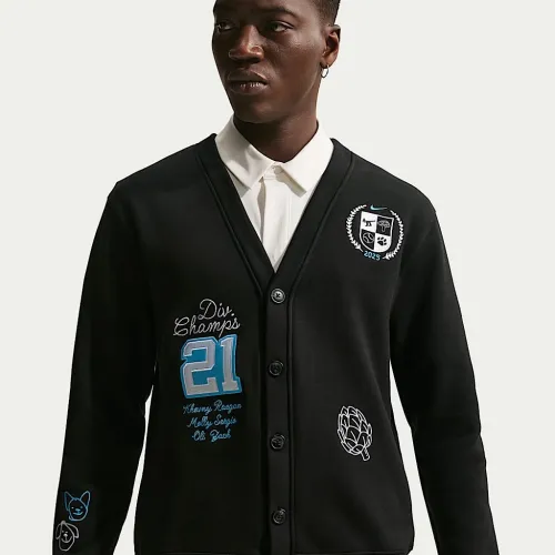 Nike Club x Doernbecher Freestyle чоловічі Cardigan колір чорний