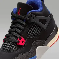 Nike Jordan 4 Retro Little дитячі Кросівки колір чорний