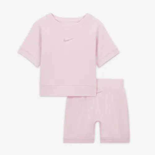 Nike ReadySet Baby (12-24M) Shorts Set