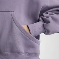 Nike Sportswear Phoenix Fleece жіноча Over-оверсайз Pullover Толстовка з капюшоном колір фіолетовий