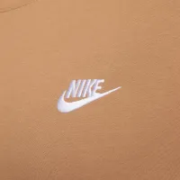 Nike Sportswear Club мужские футболка цвет коричневый
