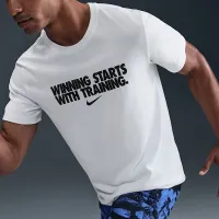 Nike чоловічі Dri-FIT футболка колір білий
