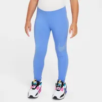 Nike Shine Little детские Full-Zip Толстовка с капюшоном and лосины набор синий