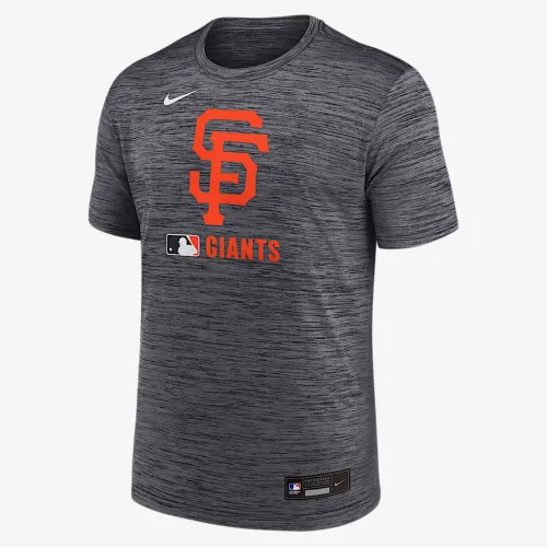 San Francisco Giants Authentic Collection Velocity мужские Nike Dri-FIT MLB футболка цвет черный