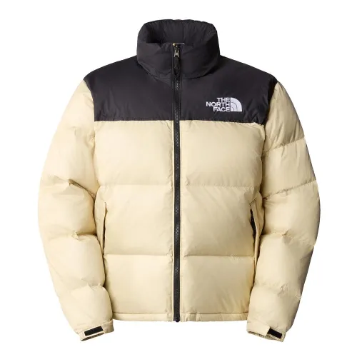 Куртка The North Face 1996 Retro Nuptse 0A3C8D3X41 - бежево-чорна