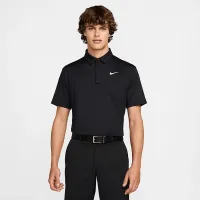 Nike Tour мужские Dri-FIT Solid для гольфа Polo цвет черный