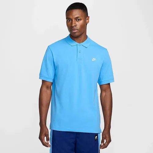 Nike Club чоловічі Short-Sleeve Polo блакитний